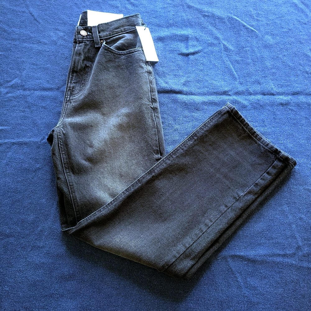 NWT BDG Urban Outfitters Women's Black Straight Leg Jeans Size 26